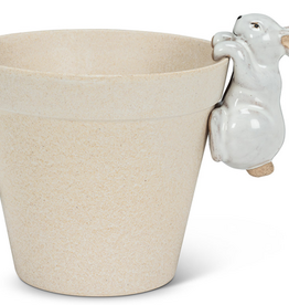Abbott Climbing Bunny Pot Hanger-3.5"L