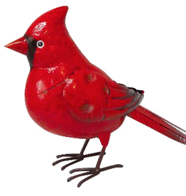 Panam Decor & Gifts PAN68018 Red Metal Cardinal