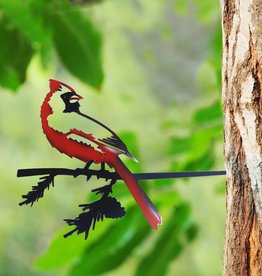 Panam Decor & Gifts PUI85057 Color Cardinal Tree Stake