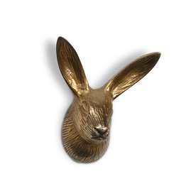 Abbott Bunny Hook W/Long Ears-Antq-4.5"H Abbott Bunny Hook W/Long Ears-Antq-4.5"H