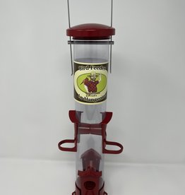 Wilderness Fred's WF15MX Wilderness Fred 15” Mixed Seed Feeder- Red