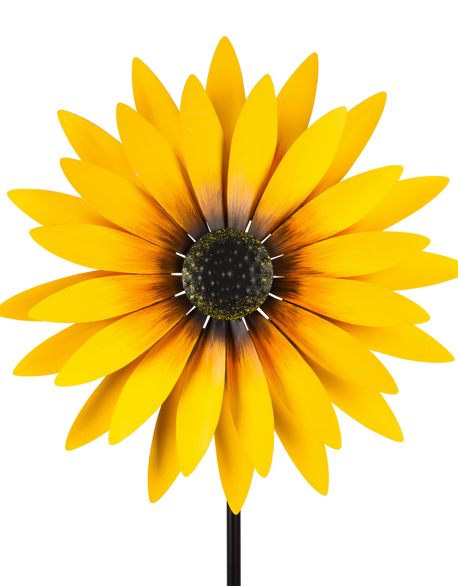 Evergreen EE47M3095 Sunflower Statement Wind Spinner, 75"H