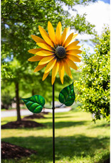 Evergreen EE47M3095 75"H Sunflower Statement Wind Spinner