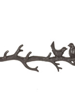 Abbott Birds/Branch Hook-Dk Brn-17"L