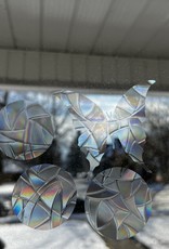 Window Gems WGSNOWFLAKE Snowflake shaped window gems