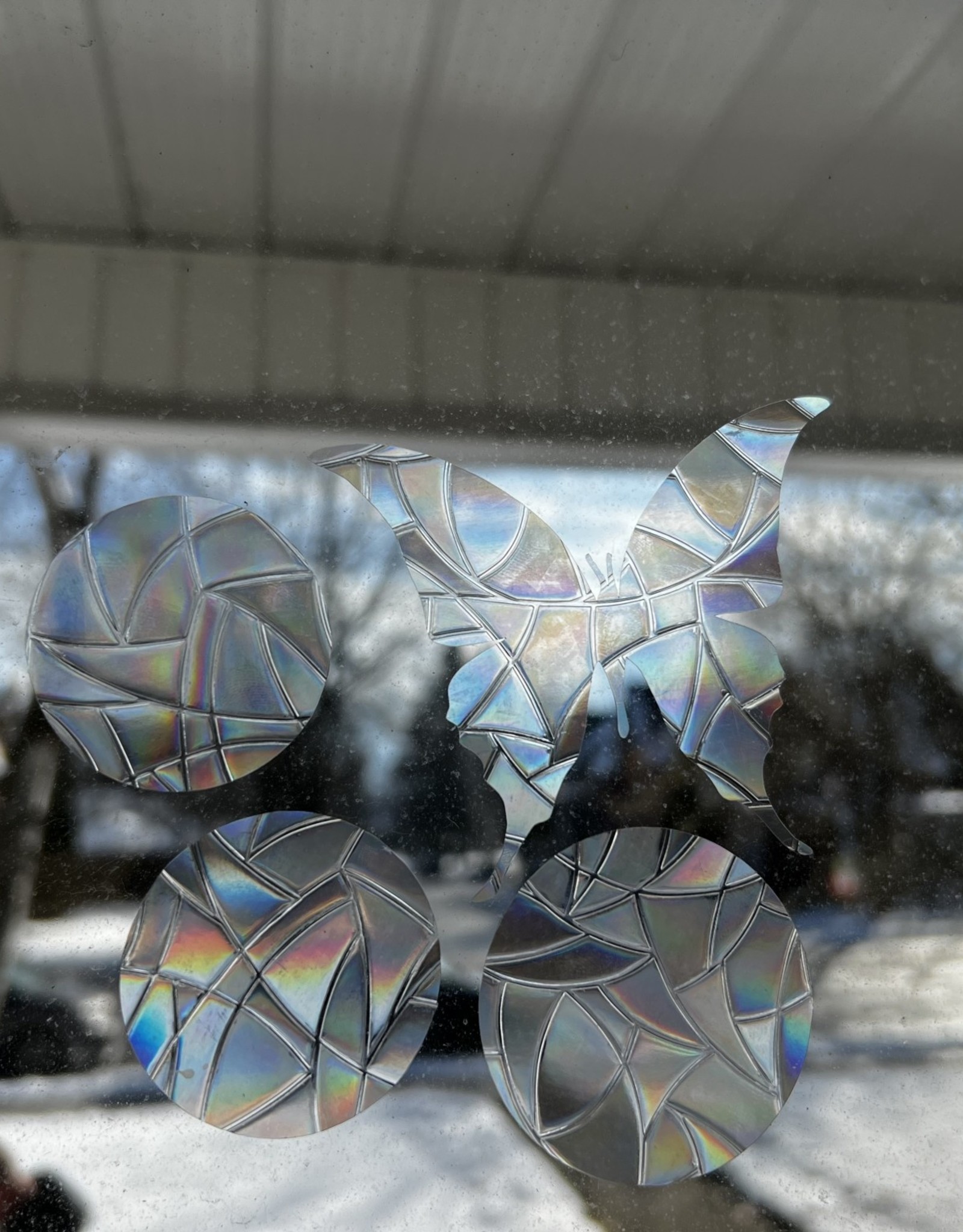 Window Gems WGSNOWFLAKE Snowflake shaped window gems