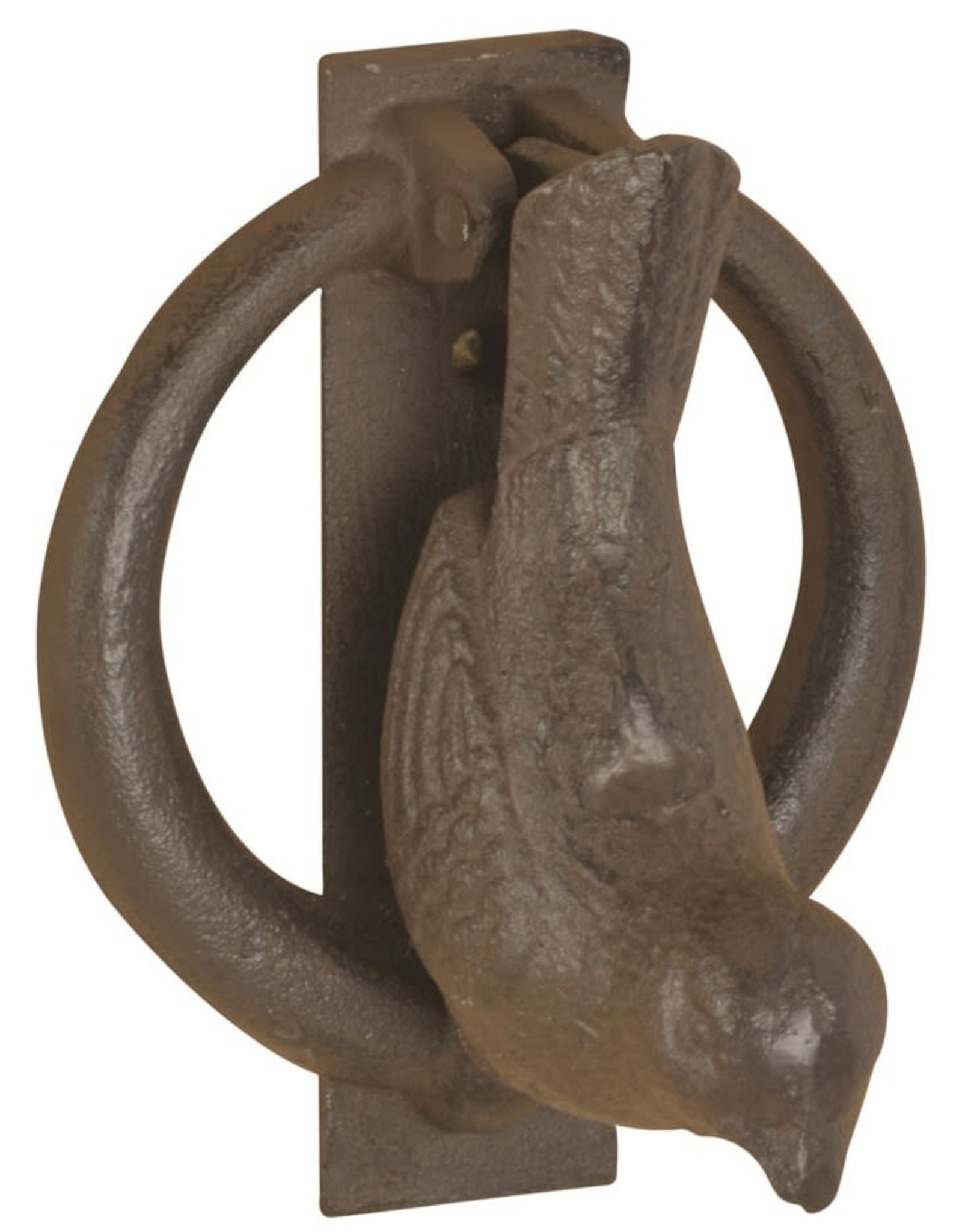 North American Country Home NACHLH235  Cast Iron Bird Door Knocker