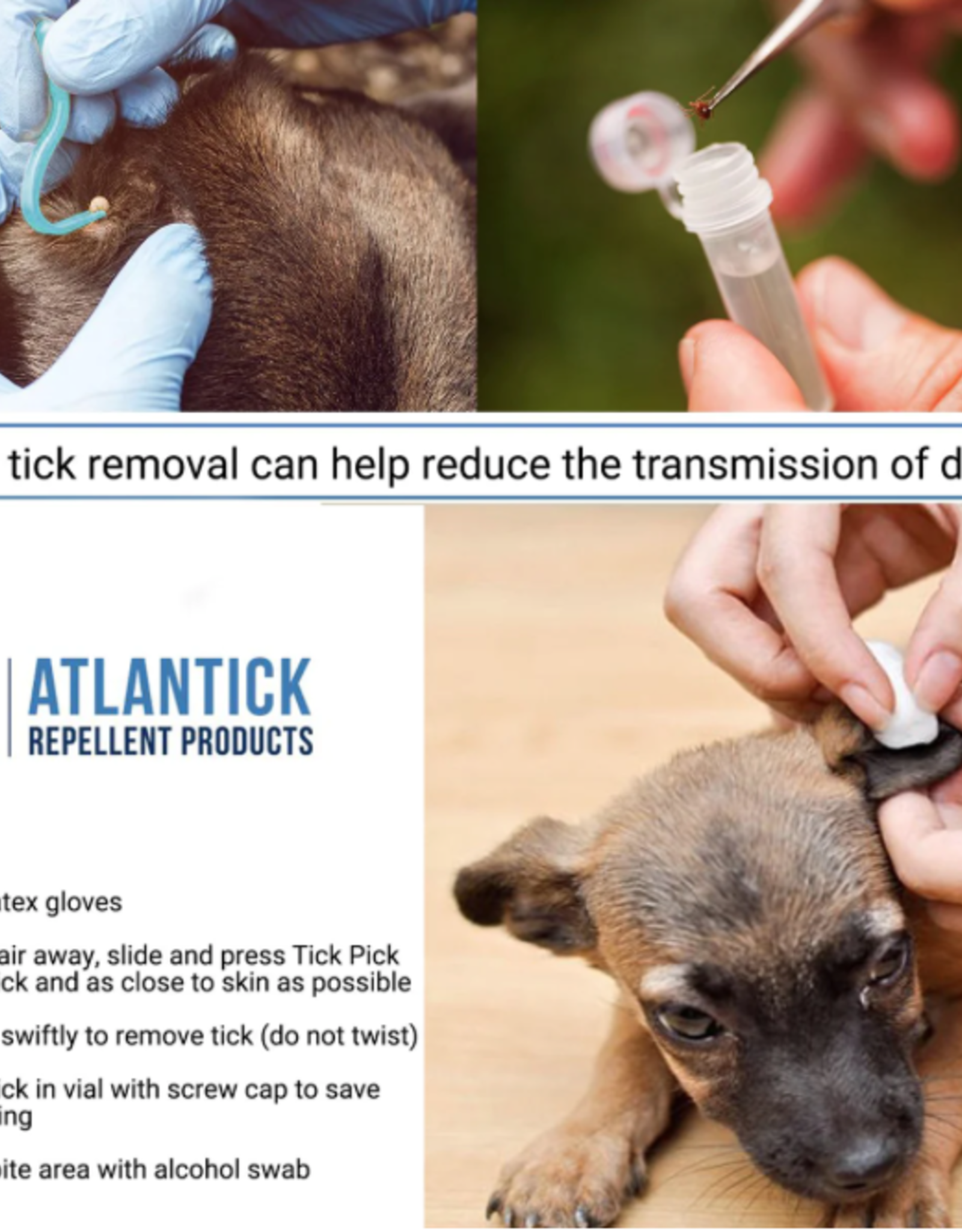 Atlantick Repellant Products ARPTIKPIK Tick Picks for pets and humans