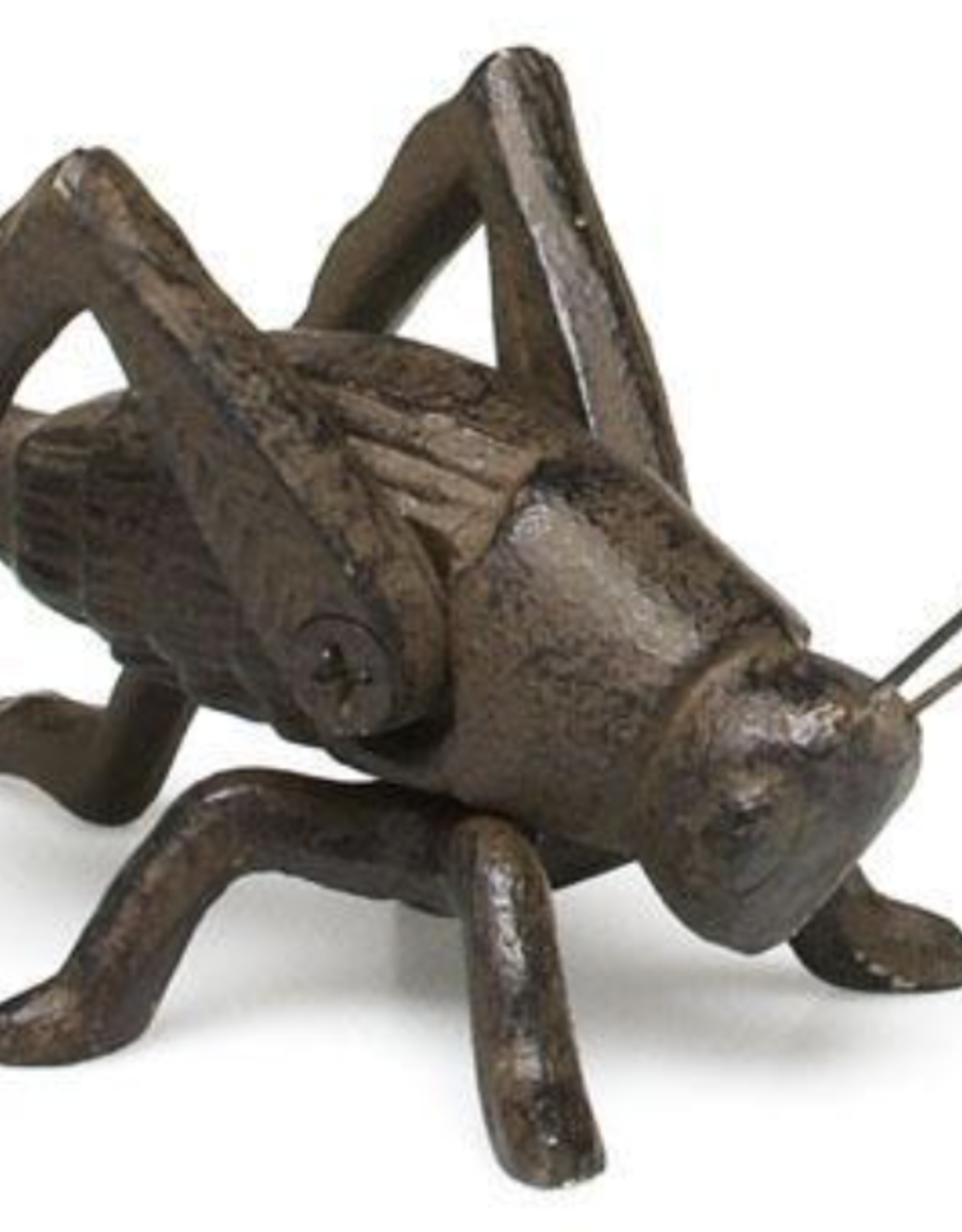 Abbott AB274182 Small Grasshopper Figure Cast Iron Drk Brwn - 5"L
