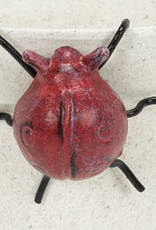 Abbott AB465 Sm Hanging Ladybug-Antique Red- 2.5"H (No Pot included)