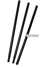 Erva ETFPX3  80" Heavy duty 3-piece sectional pole. 1" Diameter.