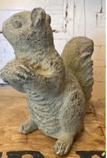 GiftCraft GC717013 Cement Squirrel Statuary