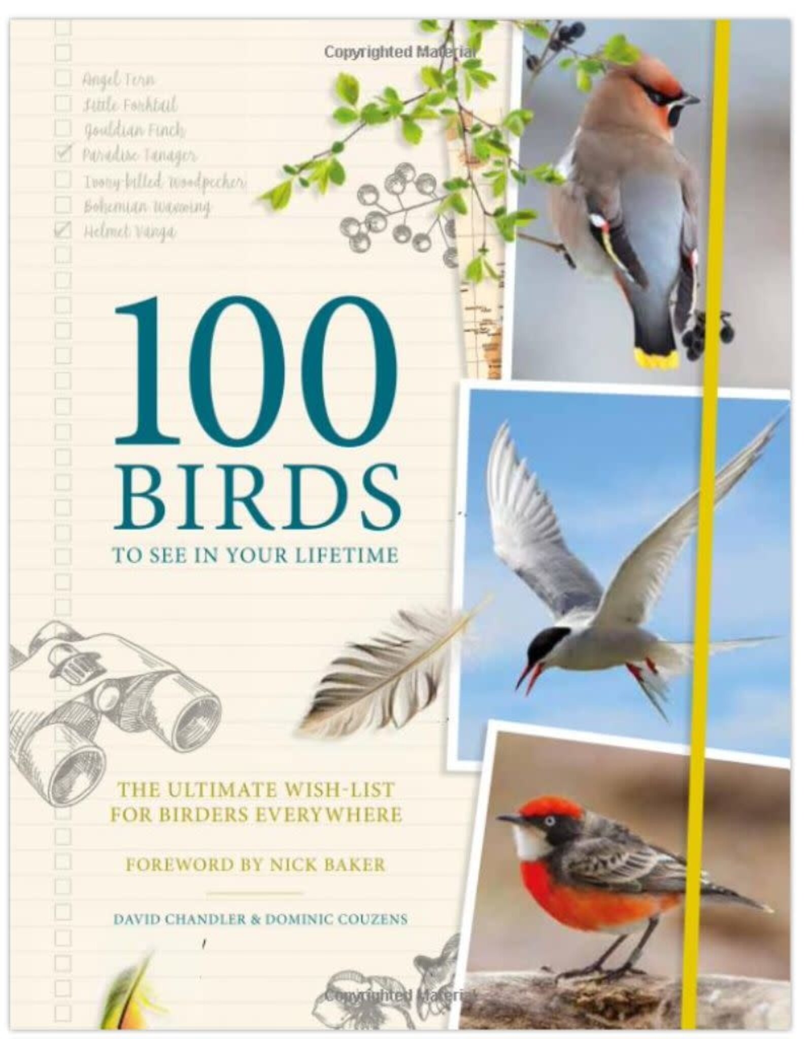 Carlton Books 100BIRDS 100 Birds to See in Your Lifetime-Last one!