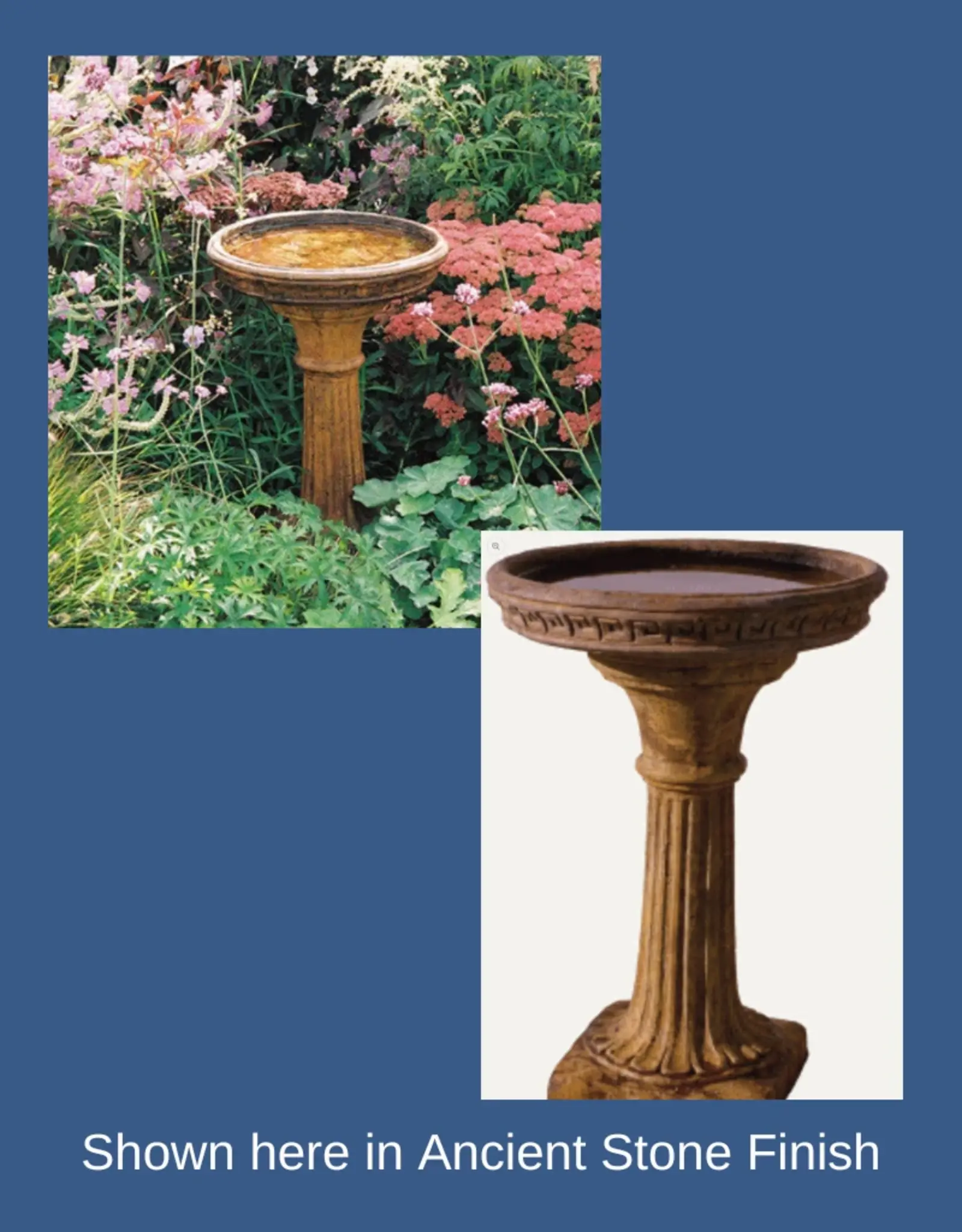 Castart Studio Classic Birdbath