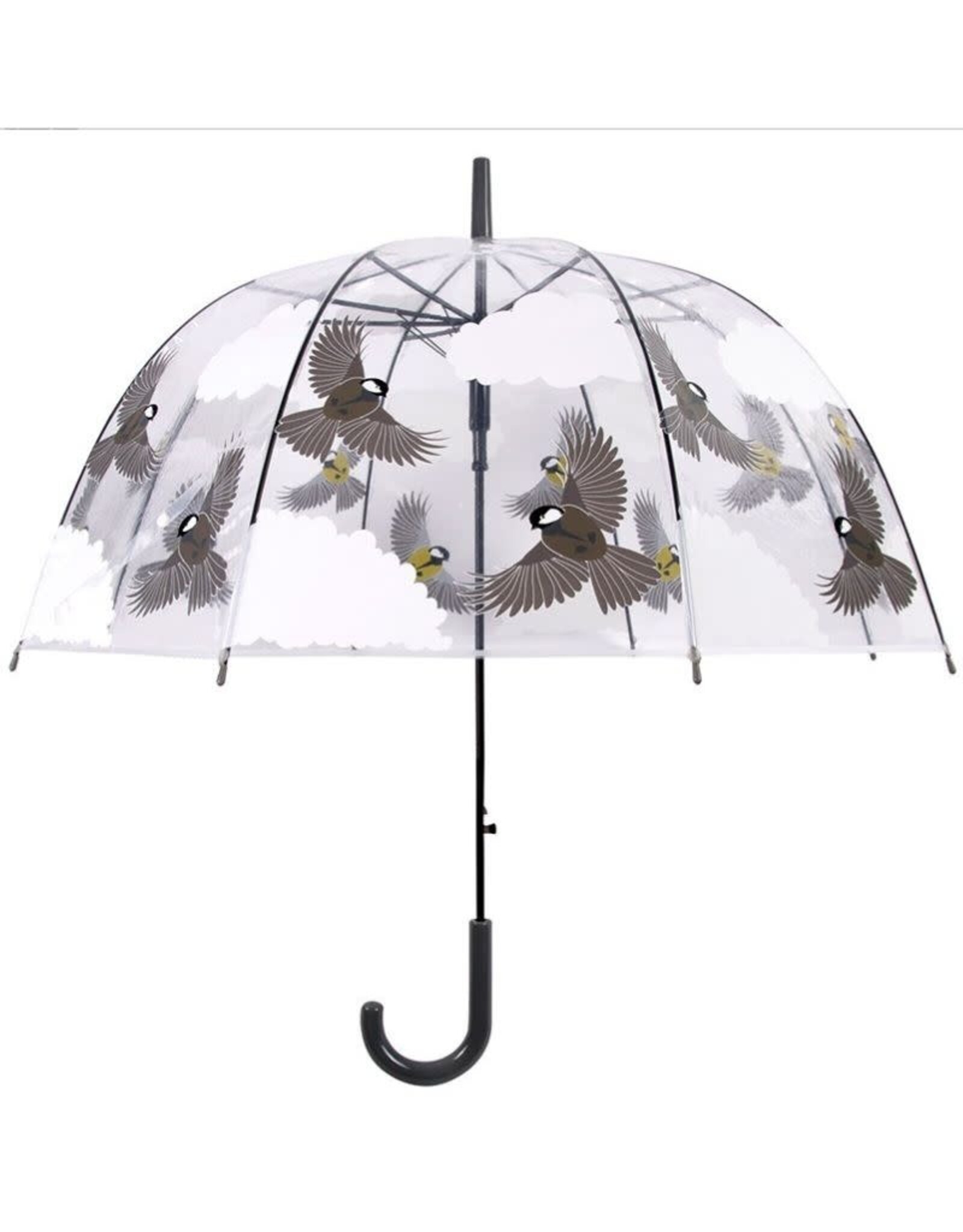 North American Country Home NACHTP274  2-Sided Birds Transparent Umbrella