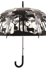 Esshert Design NACHTP233 Umbrella- Transparent Forest 31.5 in