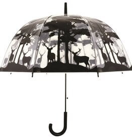 Esshert Design NACHTP233 Umbrella- Transparent Forest 31.5 in