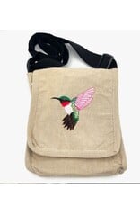 Women of the Cloud Forest Crossbody Field Bag, 100% Cotton