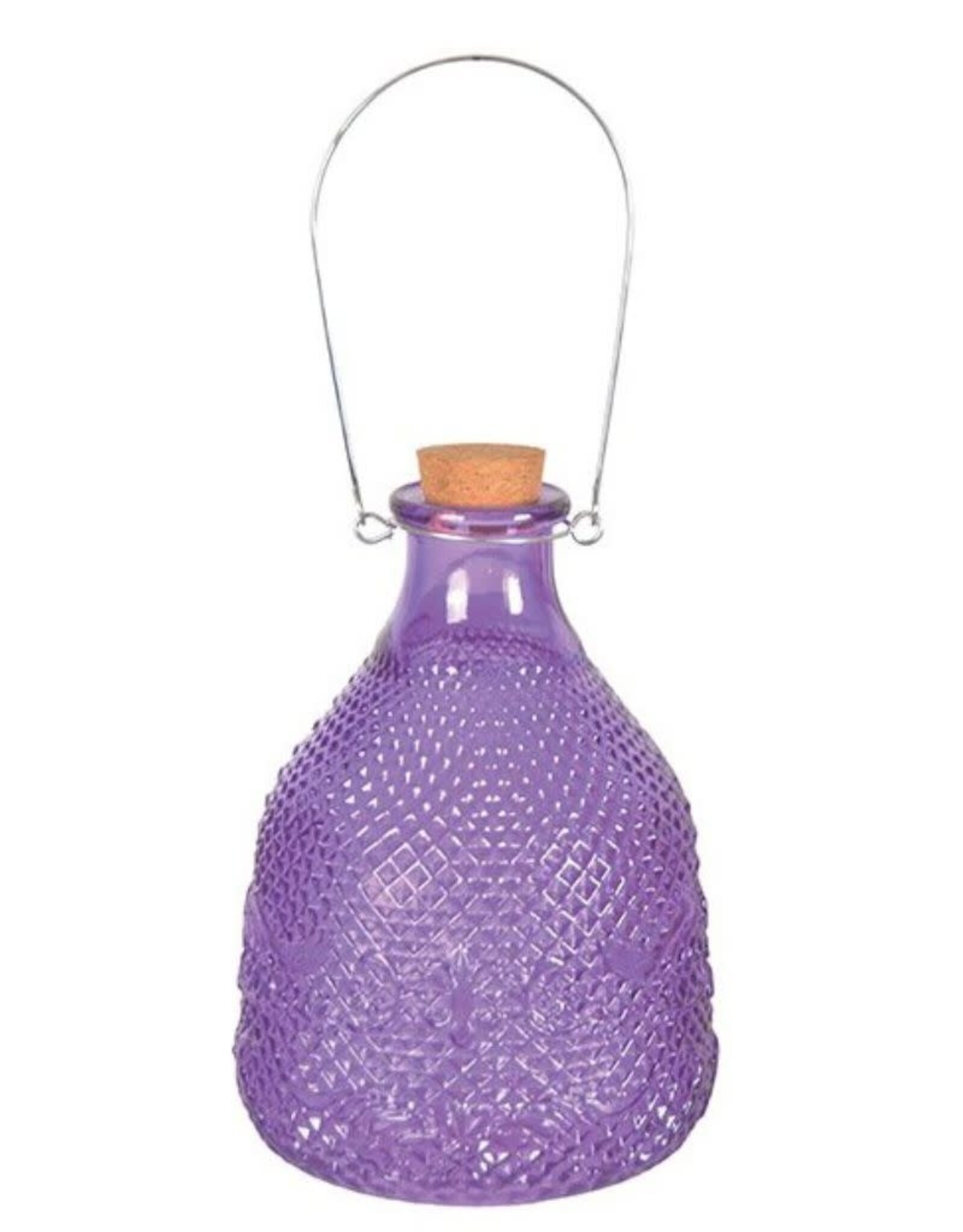 North American Country Home Hobnail Glass Wasp Trap