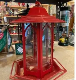 Perky Pet GAZ02 Red Metal Gazebo Seed Feeder