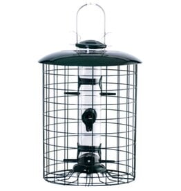 Woodlink WK24619-WLC6S Caged 6 Port Seed Tube Feeder