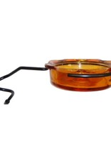 Erva ETJCPWP Oriole Glass dish/holder for 1” pole
