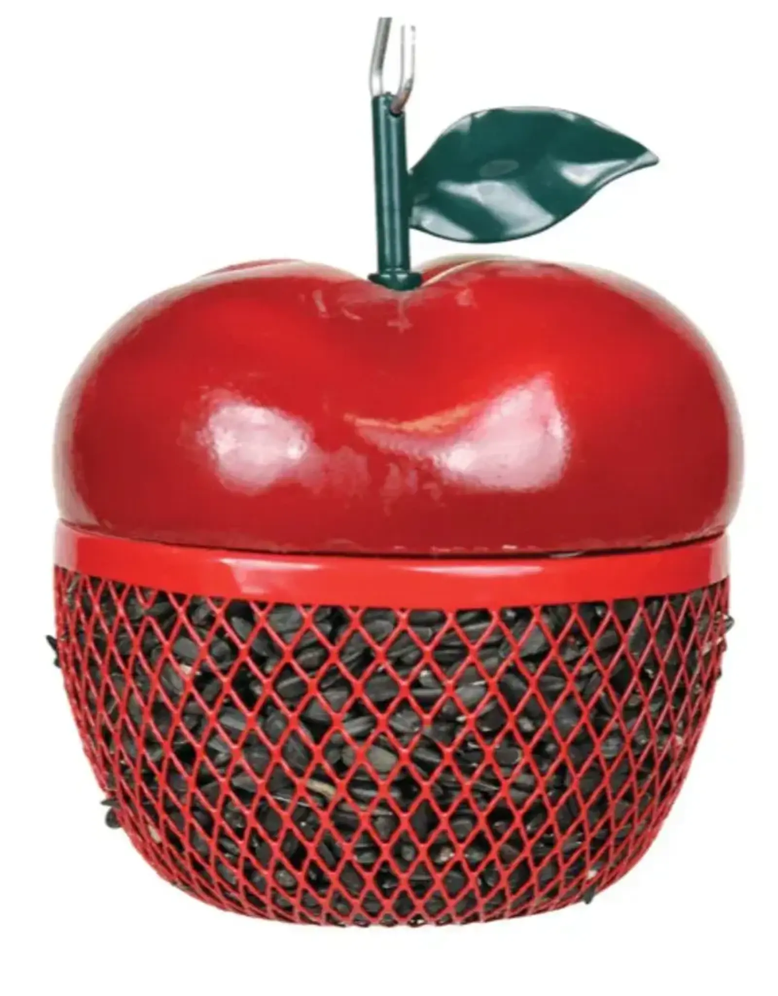 Pinebush PB10073 Apple Shaped Black Oil/Peanut Feeder