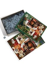 Cobble Hill Puzzles OM40216 Christmas Kittens 1000pc Cobble Hill Puzzle