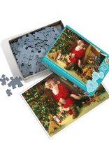 Cobble Hill Puzzles OM47012 Santa's Lucky Stocking Family  Cobble Hill 350pc Puzzle