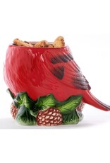 GiftCraft GC665325 Ceramic Cardinal Cookie Jar