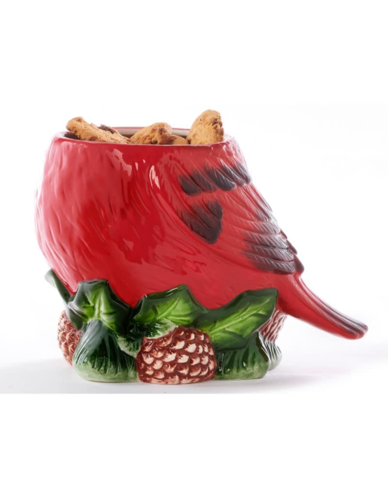 GiftCraft GC665325 Ceramic Cardinal Cookie Jar