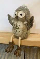 GiftCraft Owl Shelf Sitters
