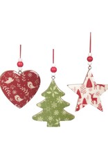 Nutcracker Designs Cookie Cutout Hanging Ornaments, 3-4"