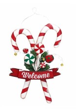 FRANS KOPPER FK48862 Merry Christmas Candy Cane Sign