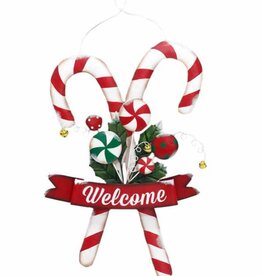 FRANS KOPPER FK48862 Merry Christmas Candy Cane Sign