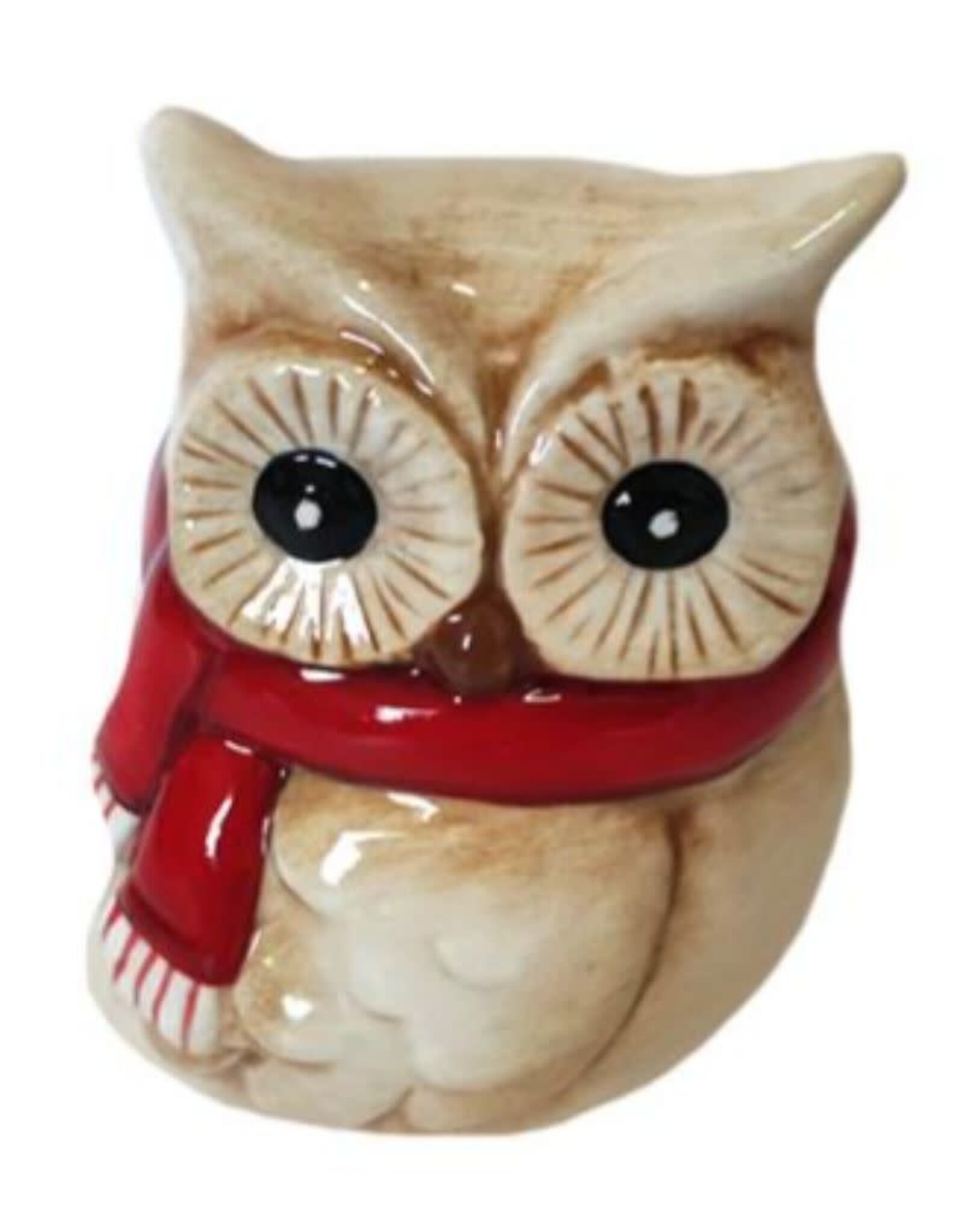 FRANS KOPPER Owls with Scarves Figurines,
