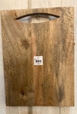 THE PINE CENTRE PC3008  Chopping Board w/ Deer,   Natural Mango Wood, 8"x11"