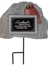 Carson EL5064 Cardinal's Song Memorial Stone Stake
