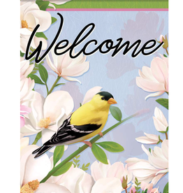 Carson Large House Flags Spring 2023 Goldfinch