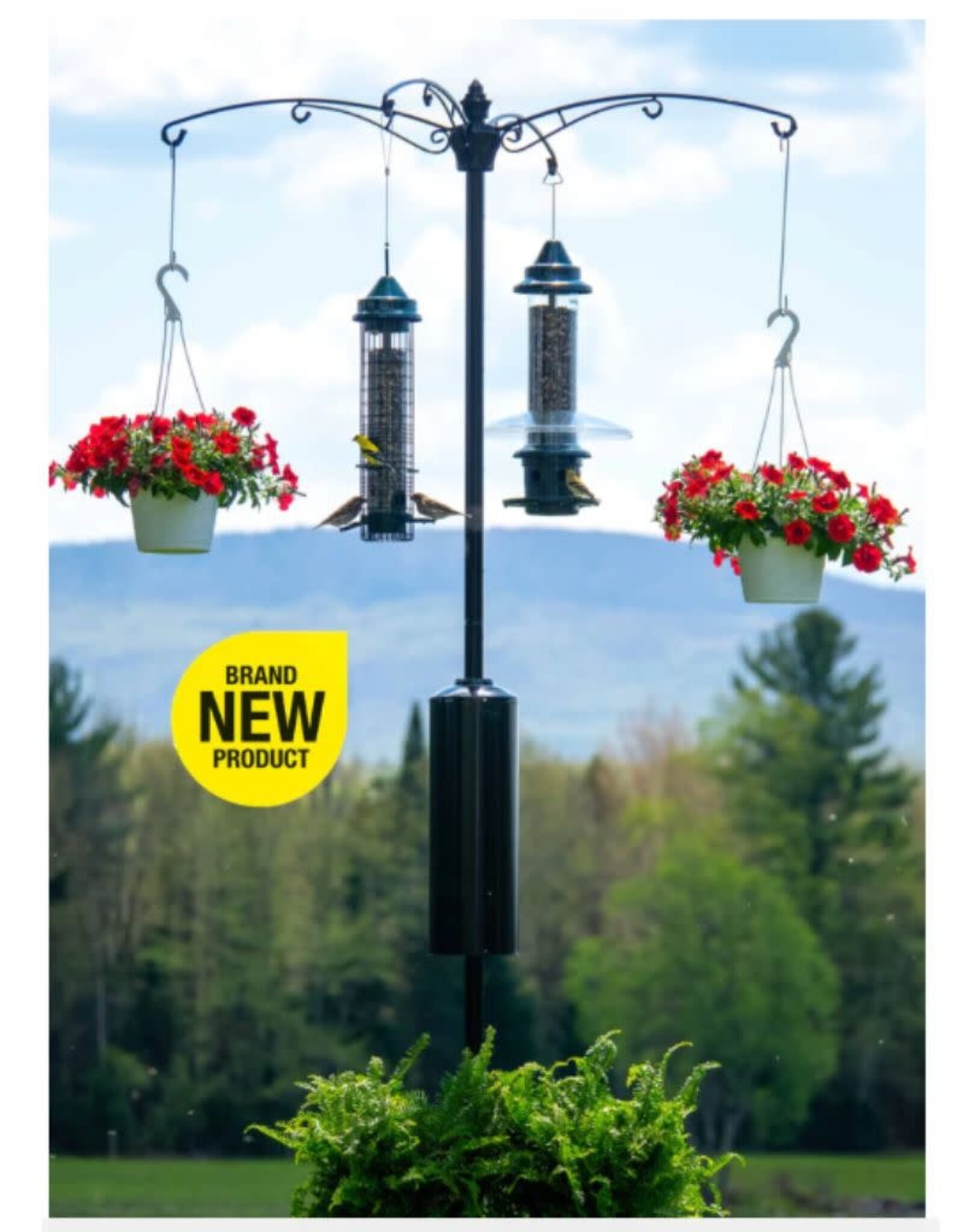 Brome/Squirrel Buster SQB1143 Raccoon Buster Guardian Pole System, 1.5"pole