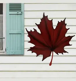 Panam Decor & Gifts PUI99150 Hanging Metal Canadian Maple Leaf