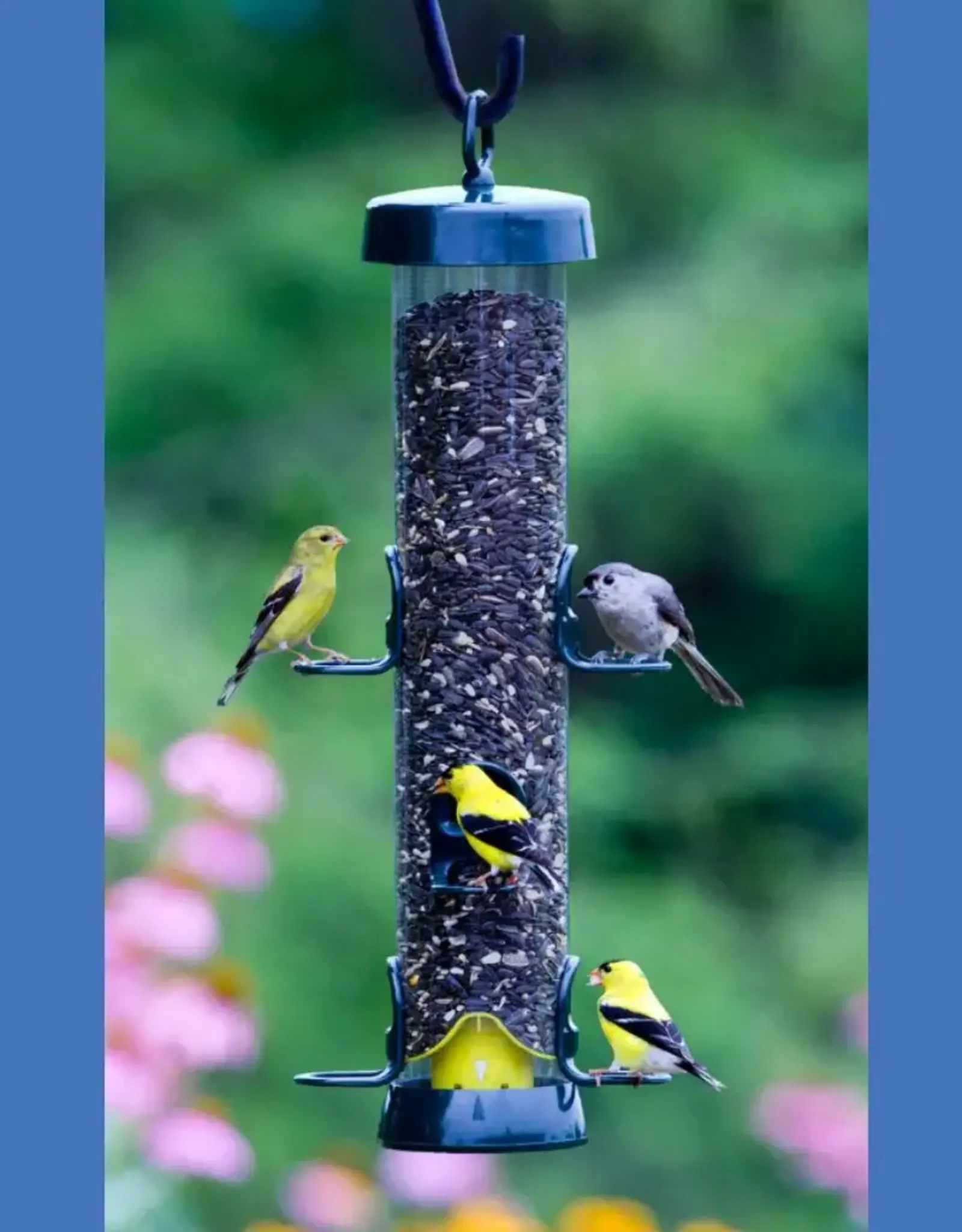 BROME SQB1117  Brome Tube Solution 200 Mixed Seed Feeder