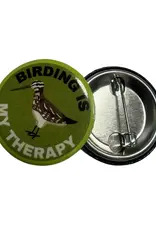 Birder Brain 1.25" Birder Brain Button