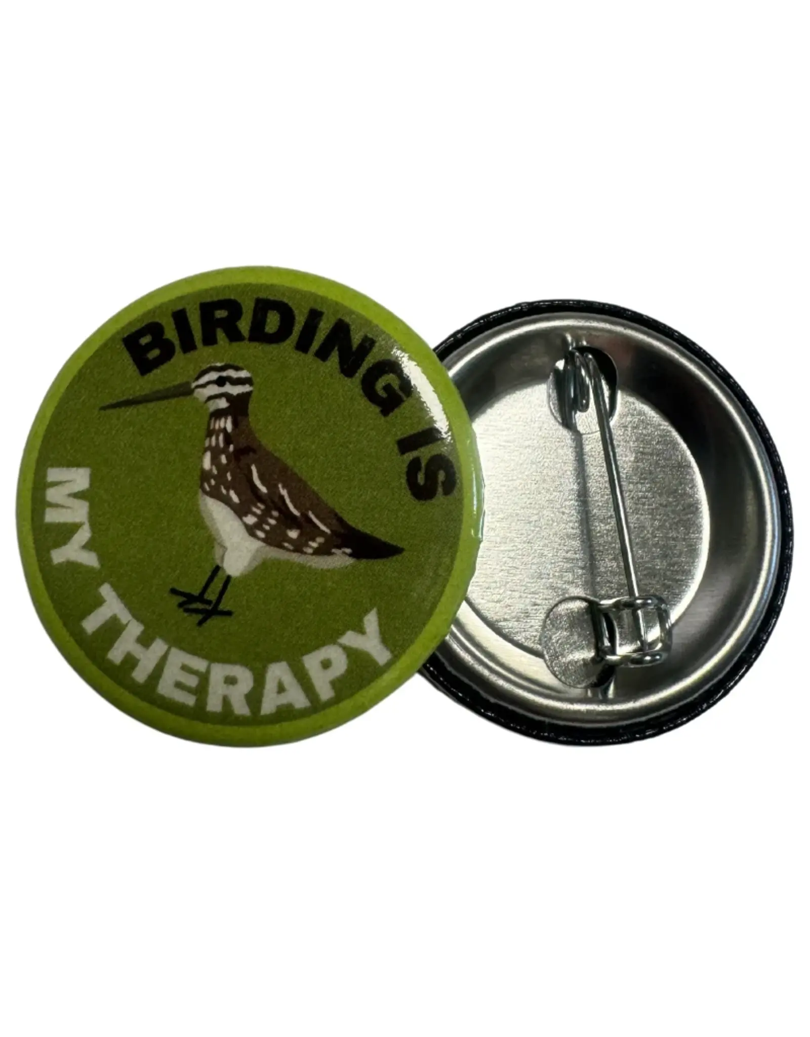 Birder Brain 1.25" Birder Brain Button
