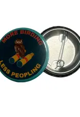 Birder Brain 1.25" Birder Brain Button