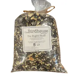 The Birdhouse RIGHT5 5lb Premium Right Stuff Seed Blend