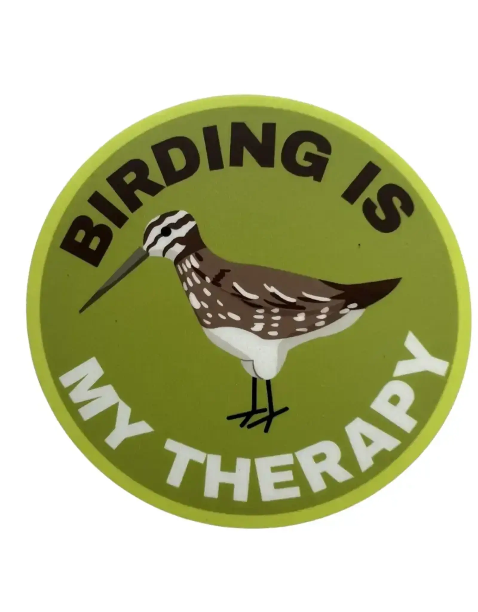 Birder Brain 3" Super Matte Vinyl Stickers (C)