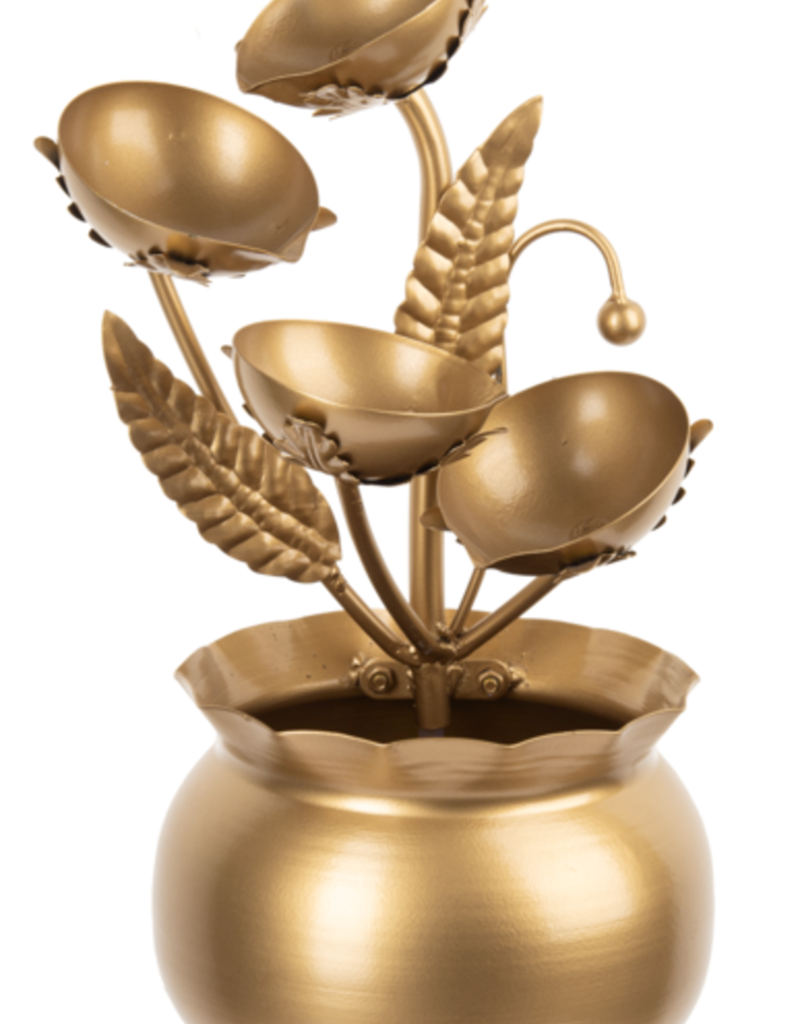 Ganz CG183778 GOLD LEAF FOUNTAIN - as is floor model was $157.95