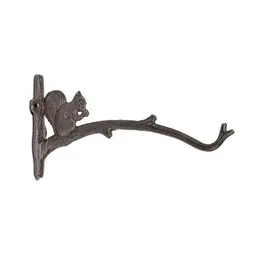 Abbott ABIA555 Basket Hook w/Squirrel-Brn-11"L