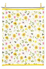 Abbott Sunflowers & Bees Kitchen Towel-20x28"L